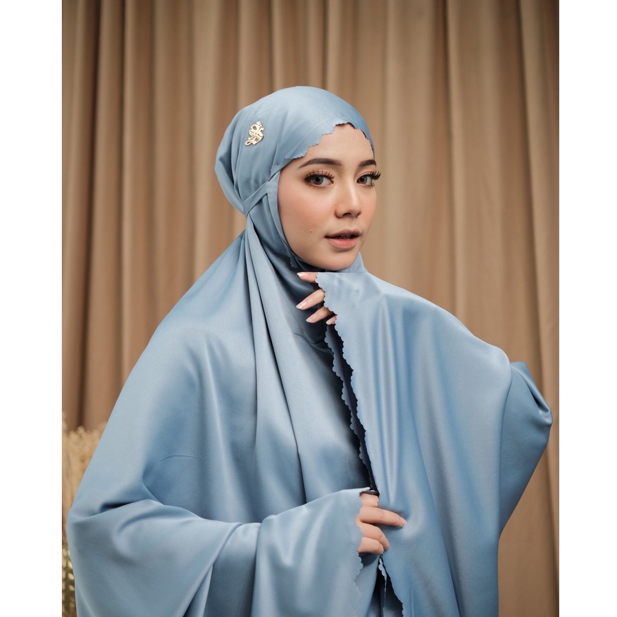 Mukena Dewasa | Daily  set Sajadah laser cut | Mukena Dewasa | Mukena Traveling