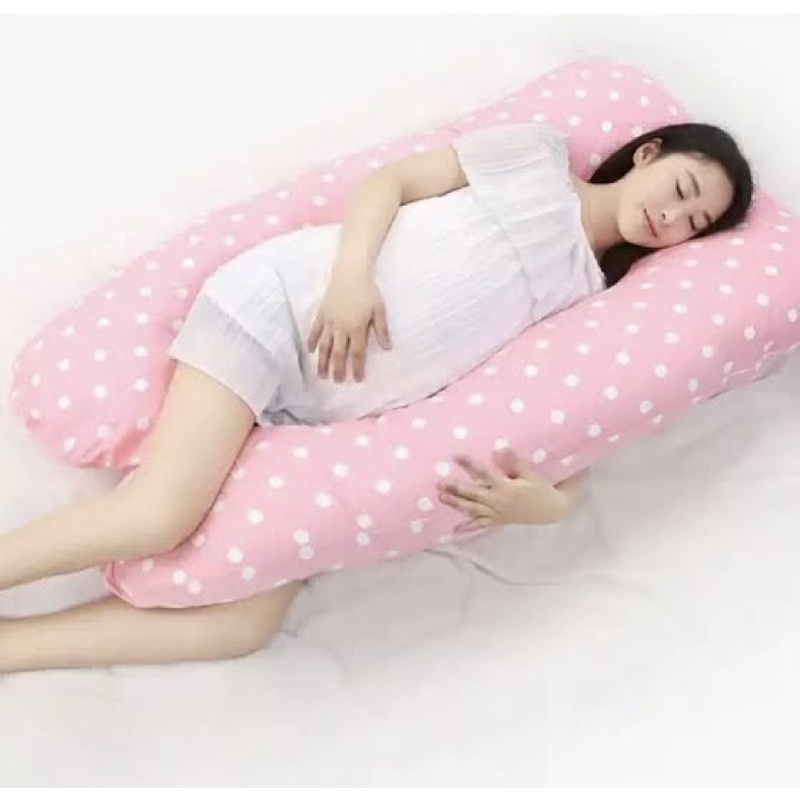 BANTAL BUMIL PREMIUM ! Bantal Hamil + Sarung Bantal (Maternity Pillow) Ibu Hamil Bayi