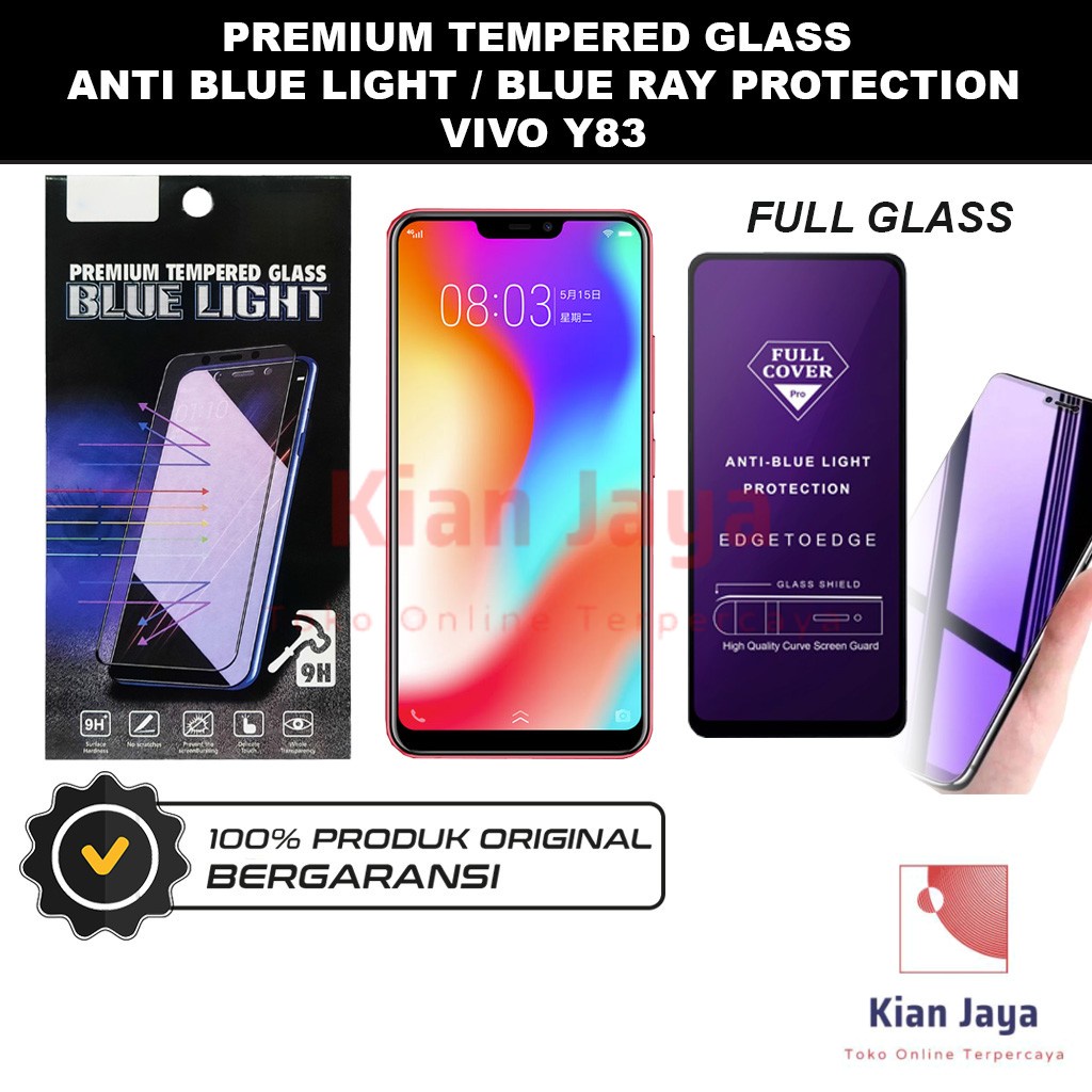 Tempered Glass Vivo Y83 Anti Blue Light Hp Temper Anti Gores