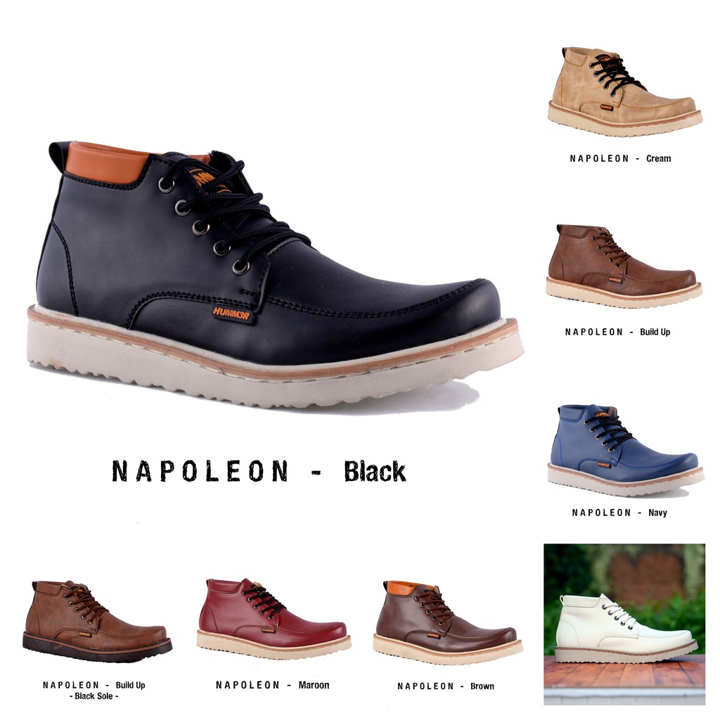 Sepatu Boots Pria Humm3r Napoleon