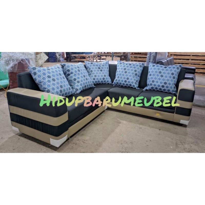 gambar sofa L Tanggo by Procella