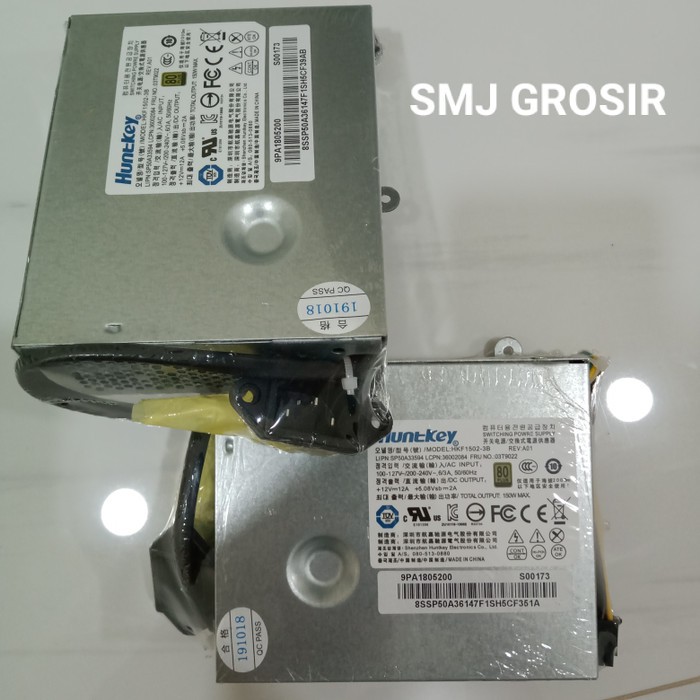 psu power suplay huntkey for pc all in one lenovo think center m71z m72z m73z