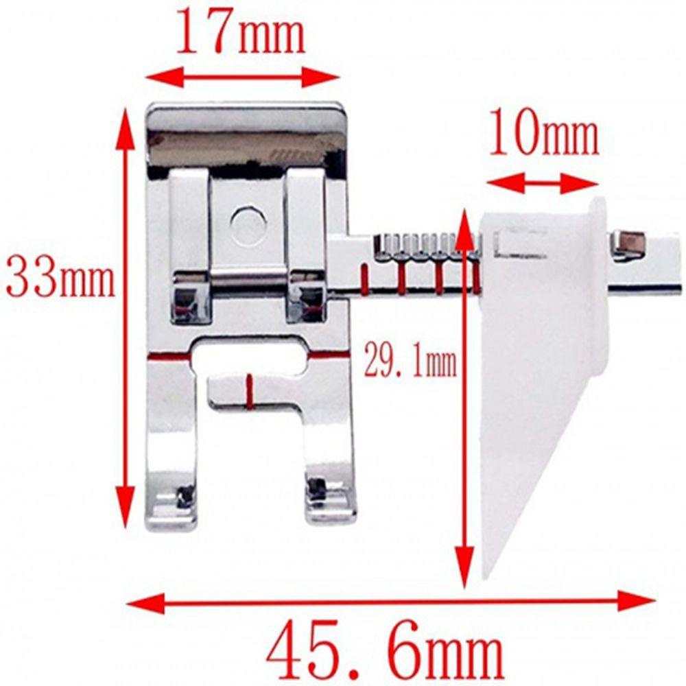 [Elegan] Presser Foot Adjustable Guide Jahitan Tetap|Alat Pengukur Aksesoris Jahit Jahitan Shank Rendah Perlengkapan Rumah