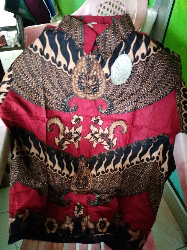 Batik Kemeja Pria Lengan Panjang