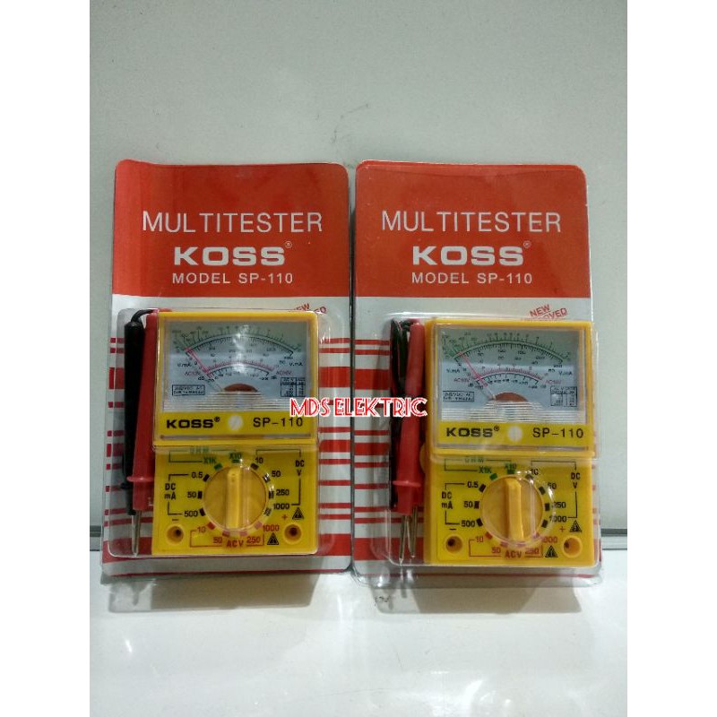 Multitester Analog Kecil Mini Koss SP - 110