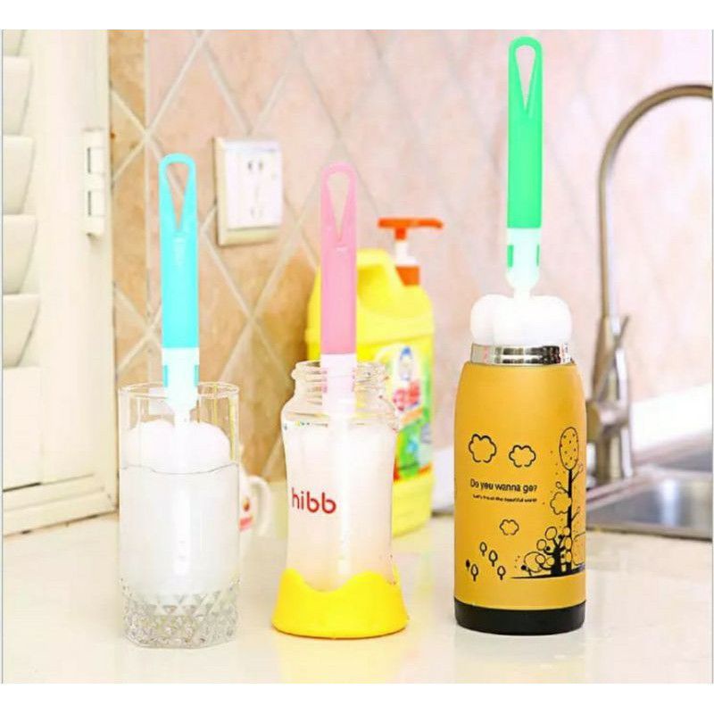 PEMBERSIH BOTOL DOT EMPENG BAYI/ SPONGE CLEANSER/ SPONGE CUCI DOT