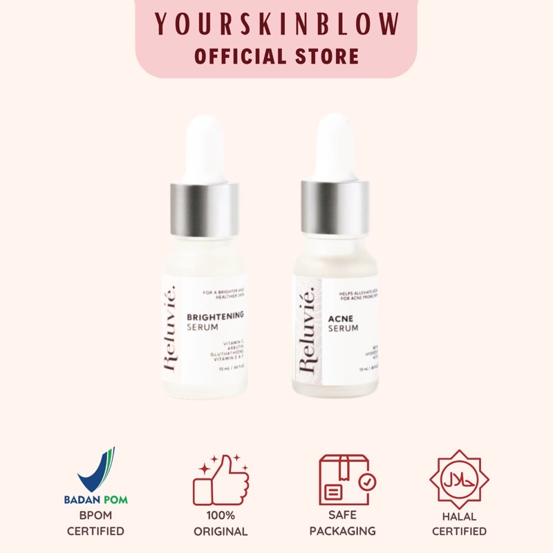 [RELUVIE] Acne Serum 10ML - Brightening Serum 10ML Reluvie