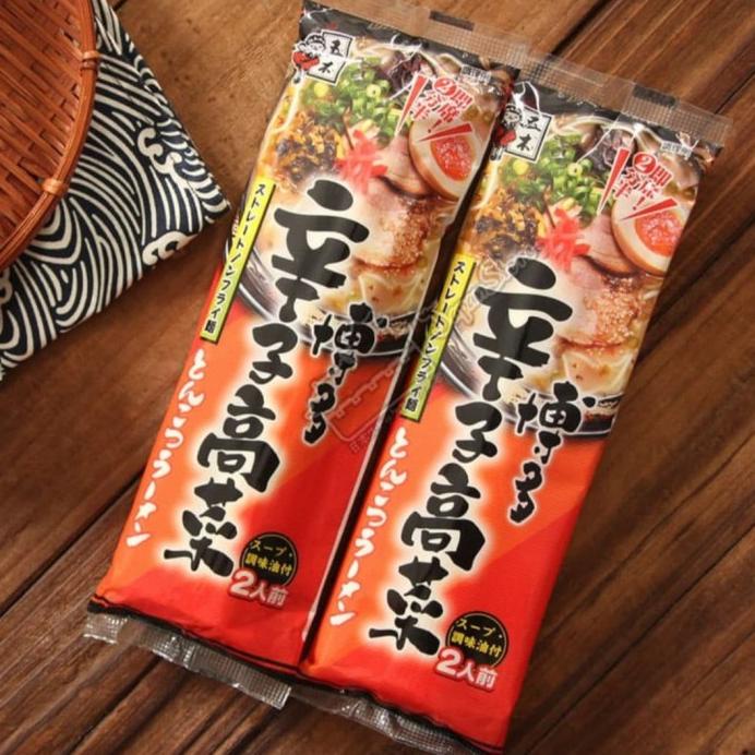 

ITSUKI SPICY KUMAMOTO MOKKOSU RAMEN NOODLE PORK INSTANT PREMIUM JEPANG