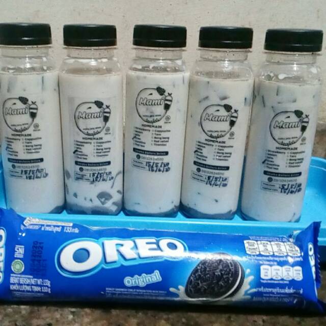 

Oreo Milky jelly drink