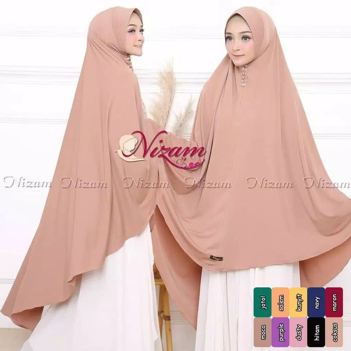 Nizam bergo jumbo xxl khimar syari / khimar murah /