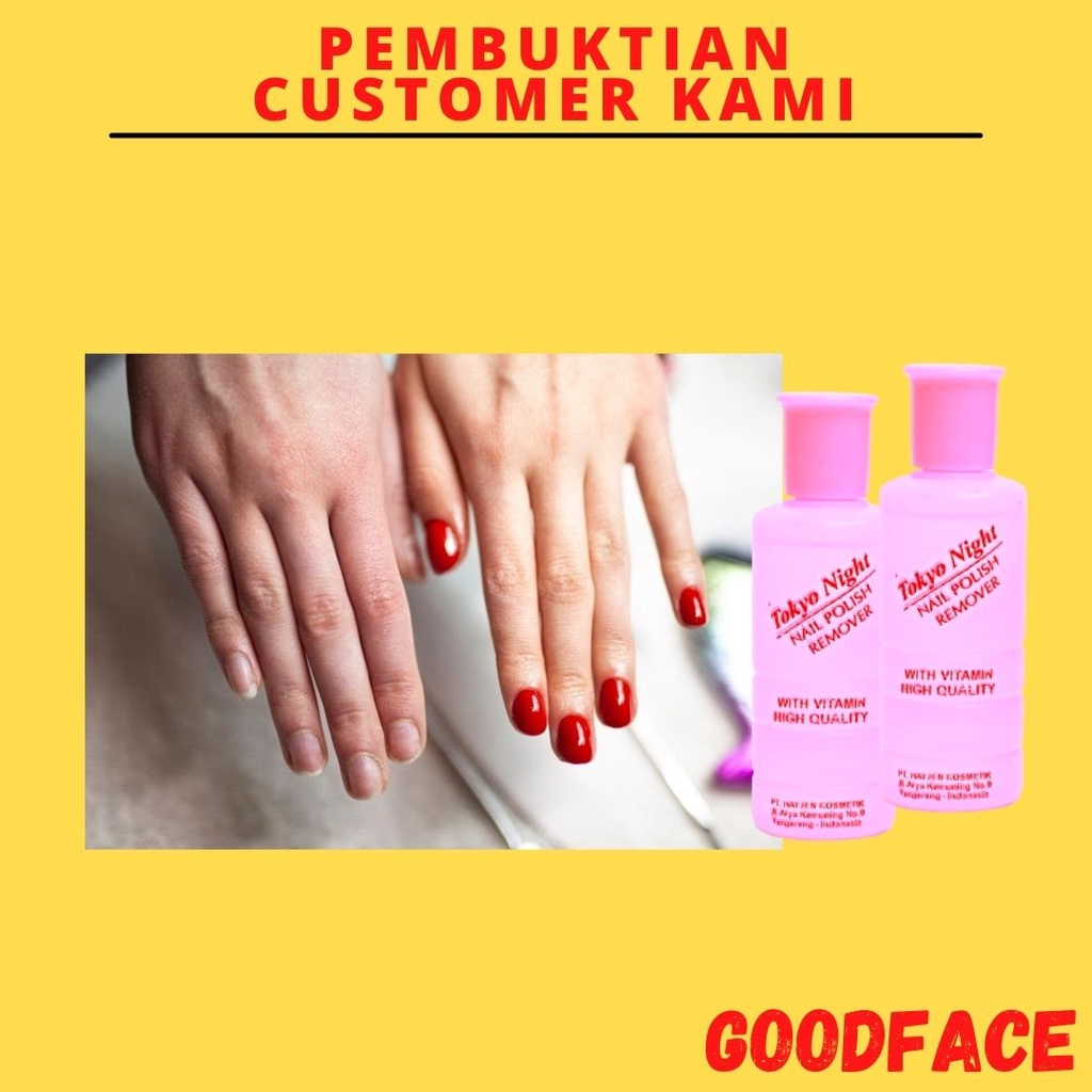 TOKYO NIGHT NAIL POLISH REMOVER 40ML PEMBERSIH KUTEK PENGHILANG KUTEK IMPORT