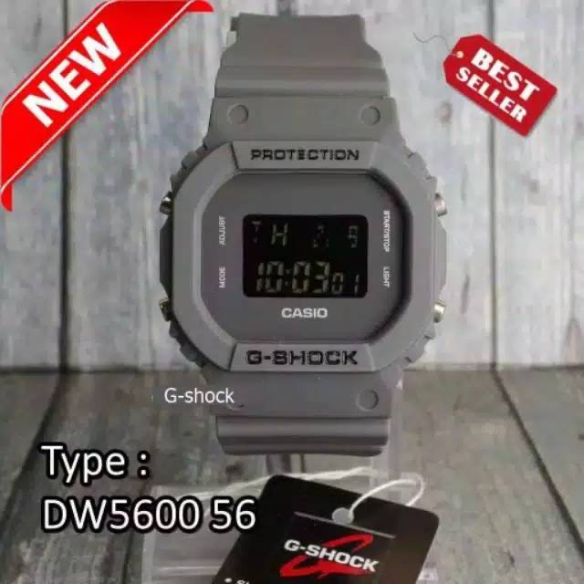 JAM TANGAN PRIA WANITA SPORT RUBBER DIGITAL LED CASIO G-SHOCK GLS-DW-5600 MURAH