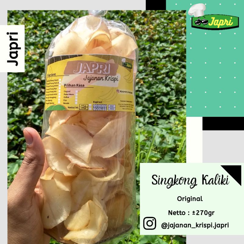 

±270gr Singkong Kaliki