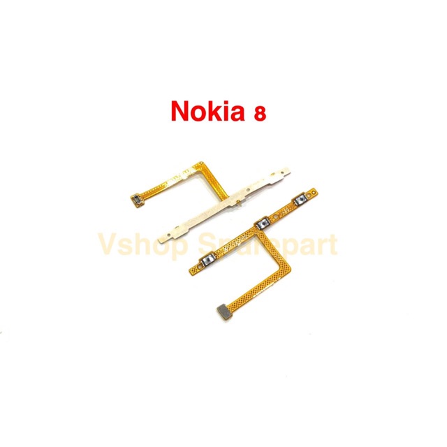 Flexibel Flexible On Off Volume Nokia 8 TA1004 TA1012 TA1052