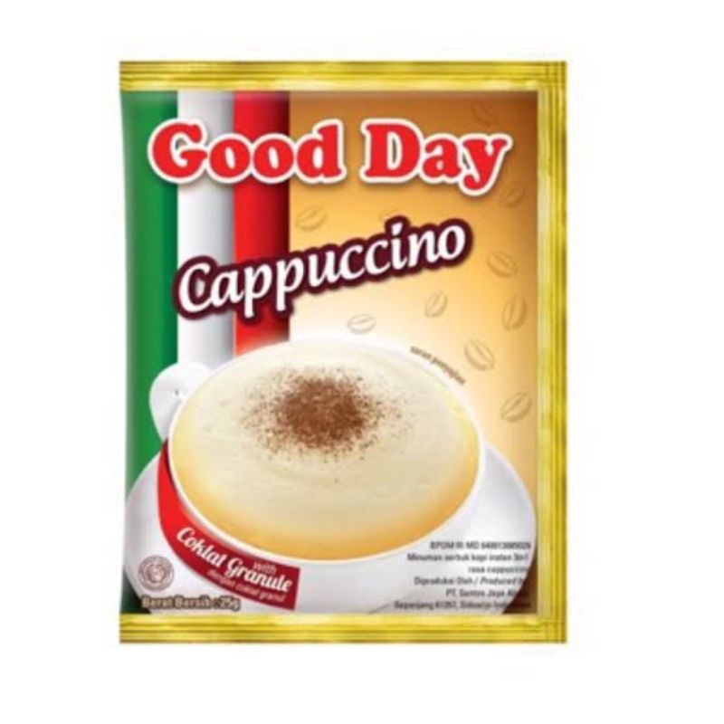 

Good Day Cappuccino Kopi Instant 10 sachet