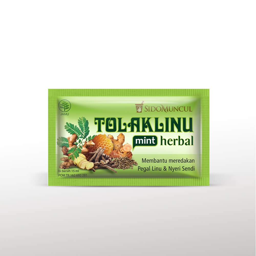 Tolak Linu Herbal Mint / Pegal Linu Nyeri Sendi / Sidomuncul