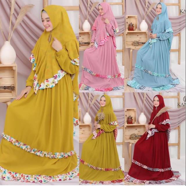 Ready Asyiah set vol 2 ORI Kanaya syari