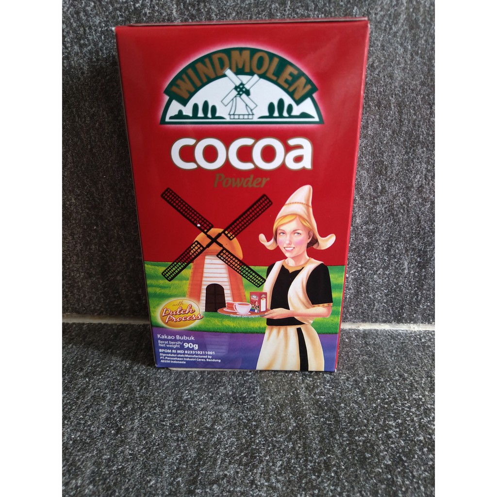 

COCOA POWDER / BUBUK COKLAT WINDMOLEN / VAN HOUTEN 90GR