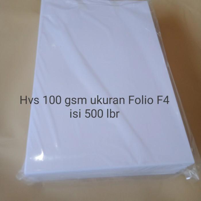 

Kertas Hvs 100 Gsm Extra Print Ukuran Folio F4 Isi 1 Rim 500 Lembar