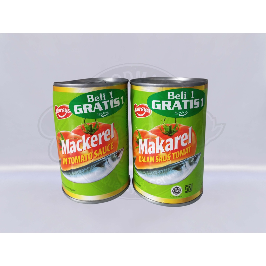 

Naraya Makarel /'Mackerel Saus Tomat Kaleng/ 425 Gr/ mackerel