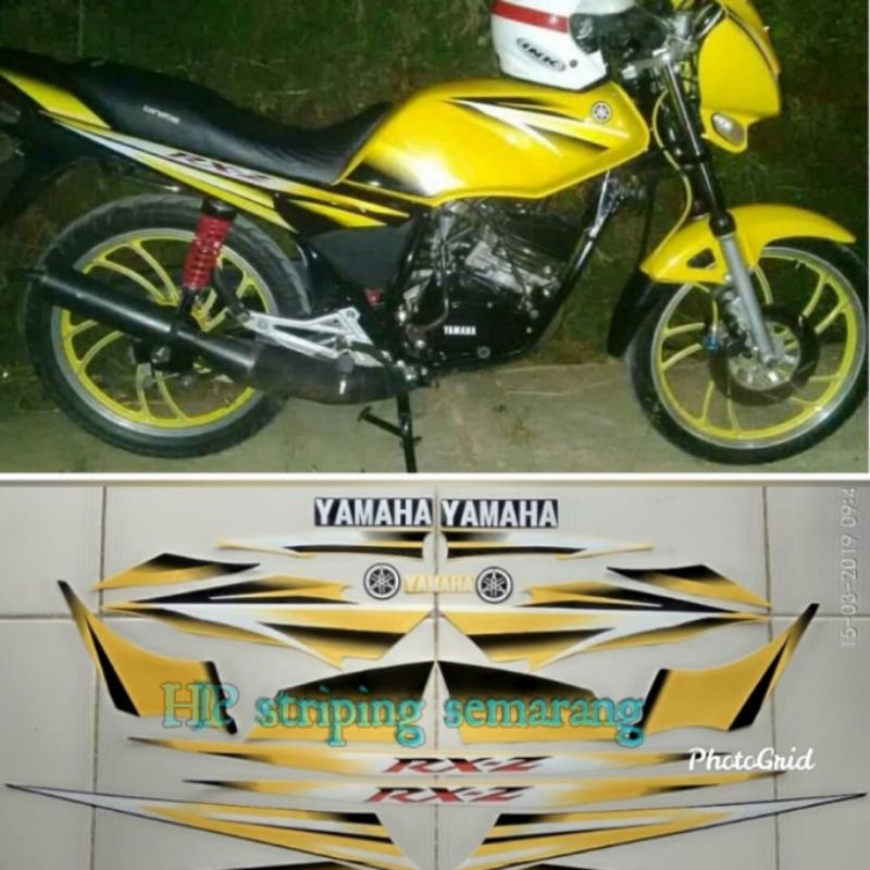 Striping Yamaha RXZ Catalyzer