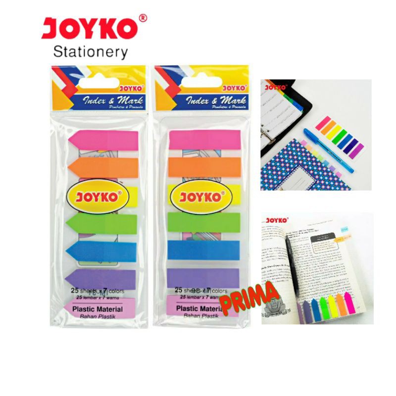 

INDEX / PENANDA BUKU / STICKY NOTES / PEMBATAS BUKU JOYKO