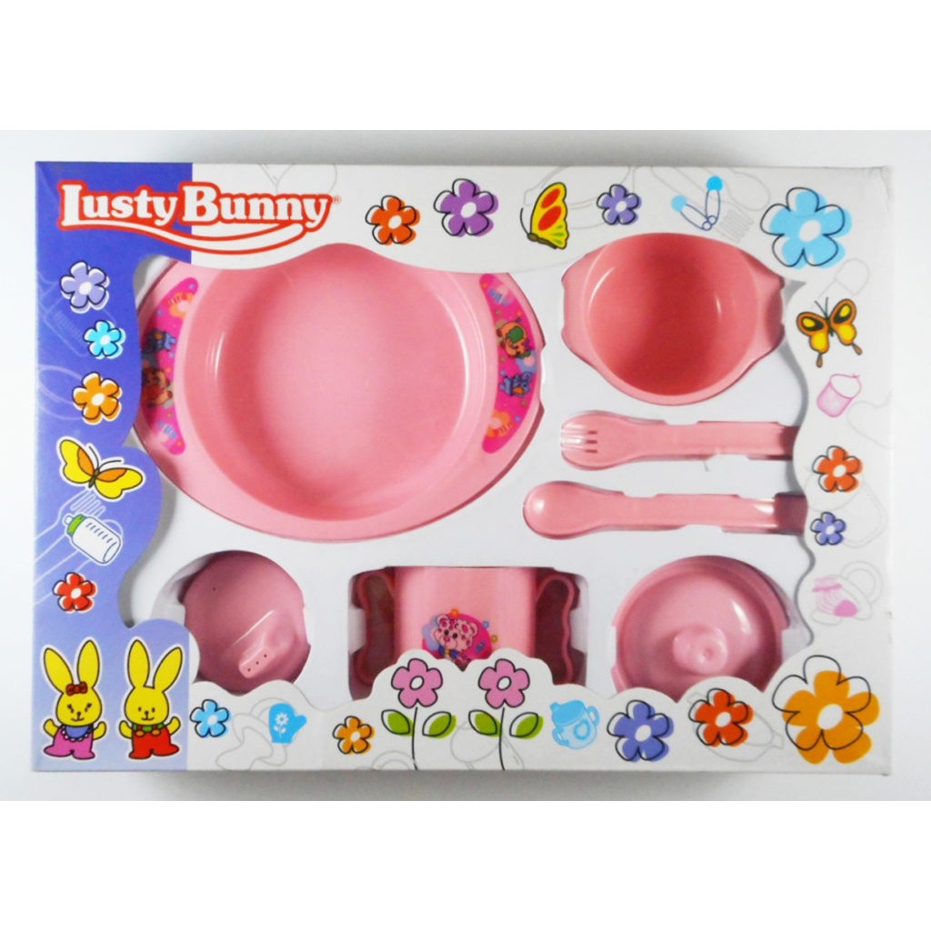 Set tempat makan lusty bunny