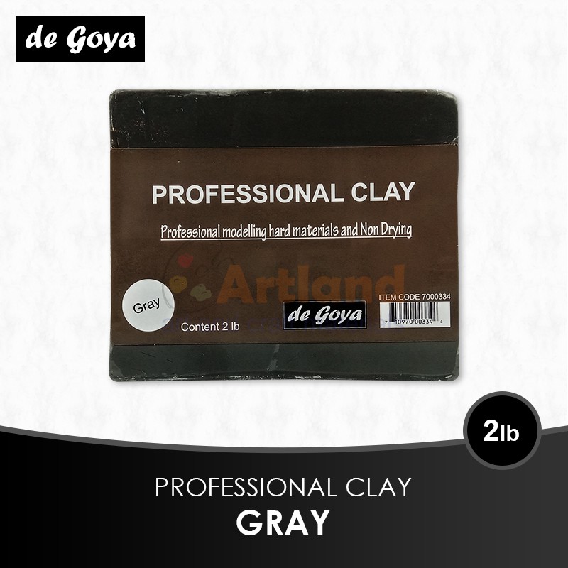 

De goya Professional Clay 2lb Gray