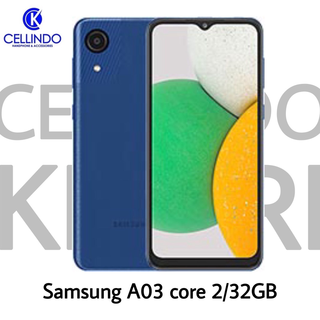 Samsung A03 core Ram 2/32gb Garansi Resmi 1th Sein