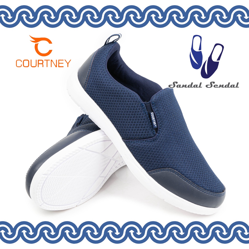 Sepatu Ardiles Courtney SLIDE - Fashion Casual Pria