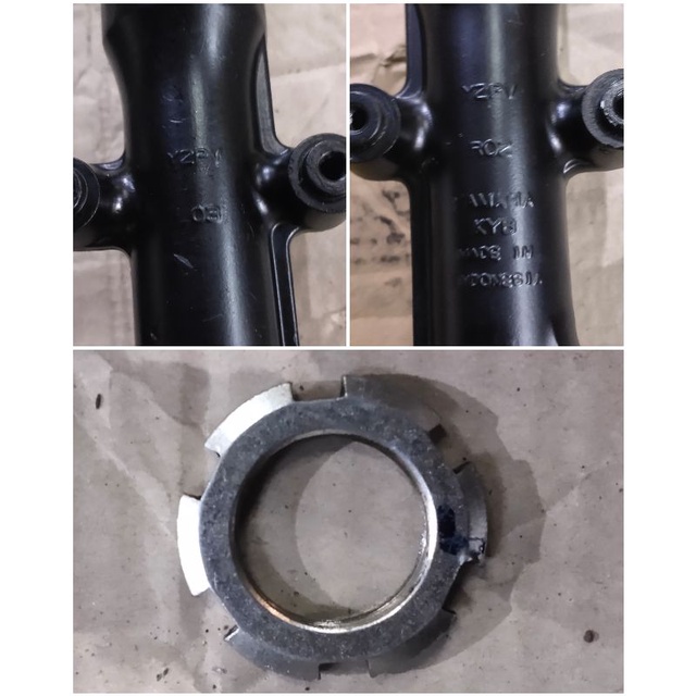 Sok shok shokbreker depan assy segitiga jupiter mx king original