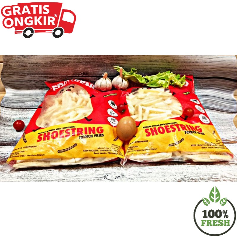 

TERLARIS KENTANG PREMIUM FROZEN LAND 1KG