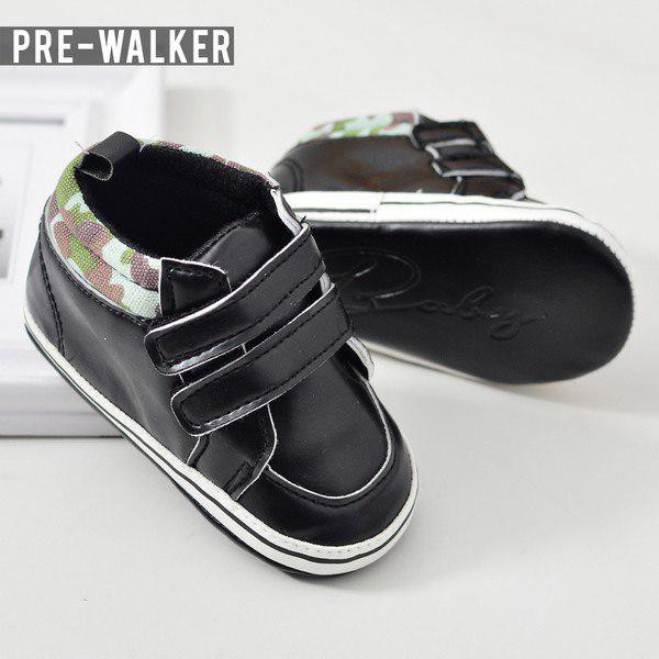 black pre walker shoes