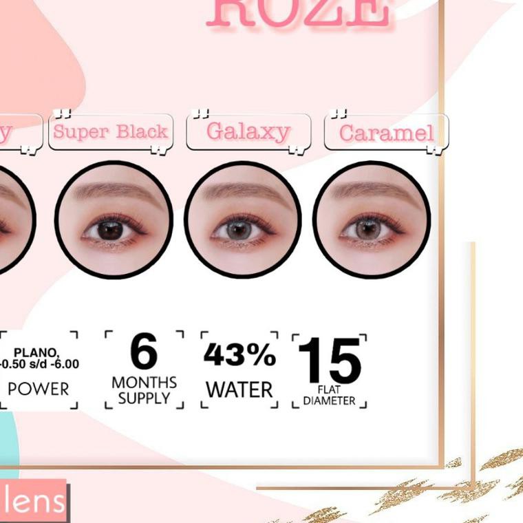 Softlens Nobly Idol Roze Ivory Minus 0 50 S D 3 00 Soflense Soflens Shopee Indonesia