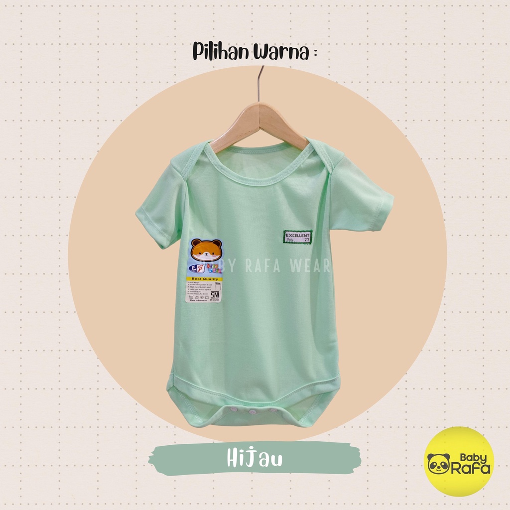 Jumper Bayi Segitiga Polos 0 - 3 Bulan Merk SNI EXCELLENT 77