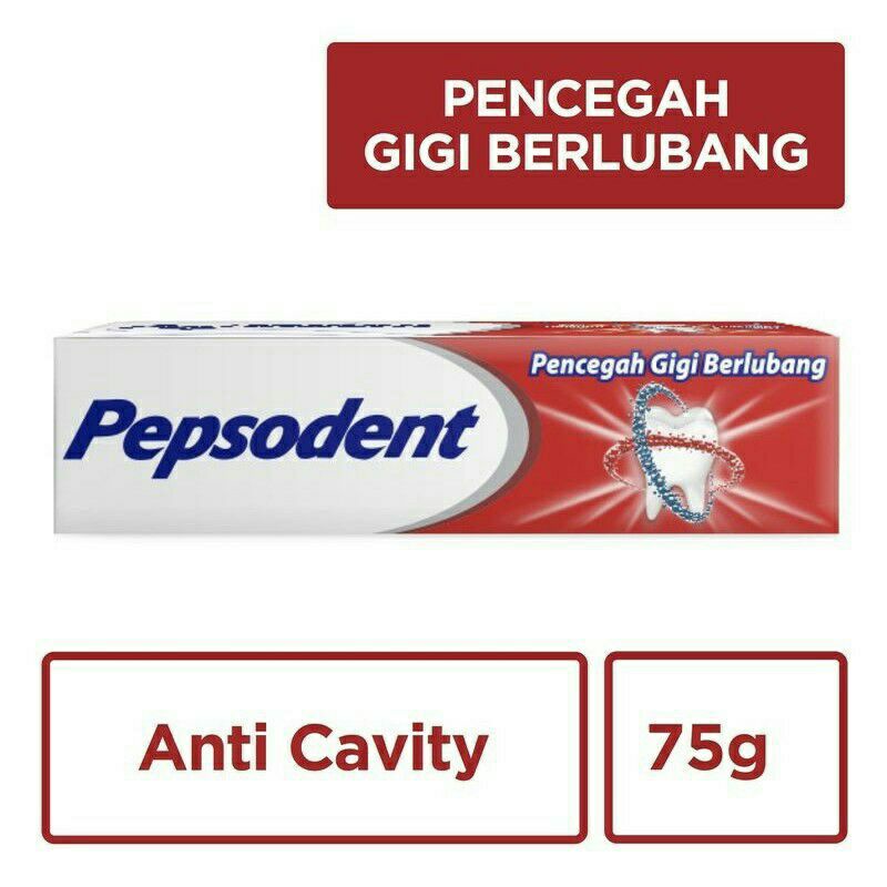 Pepsodent Whitening 75 gr / Gratis Sikat Gigi