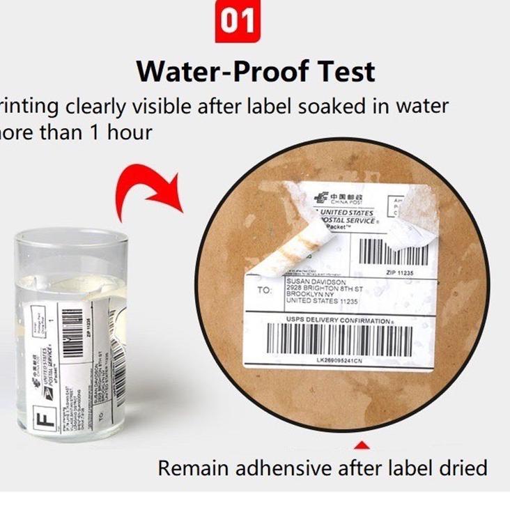 

Hot - ! Label Thermal 100x150 Kertas isi 500 Lembar Sticker Receipt Bare Xpinter