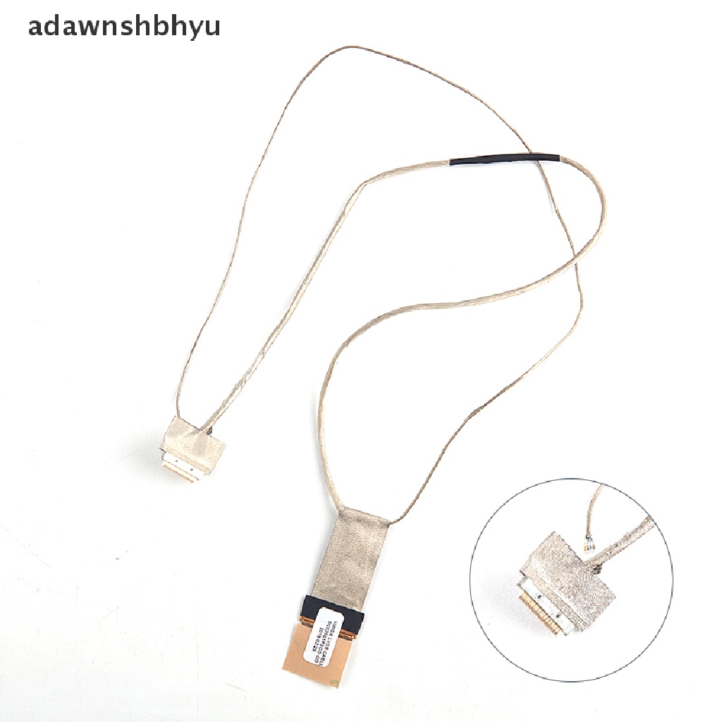 Adawnshbhyu Kabel Flex Layar LCD Untuk Lenovo IdeaPad G505 G500 G510 G590