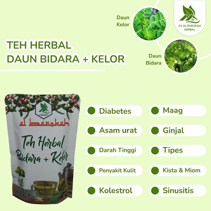 

Teh herbal bidara plus kelor