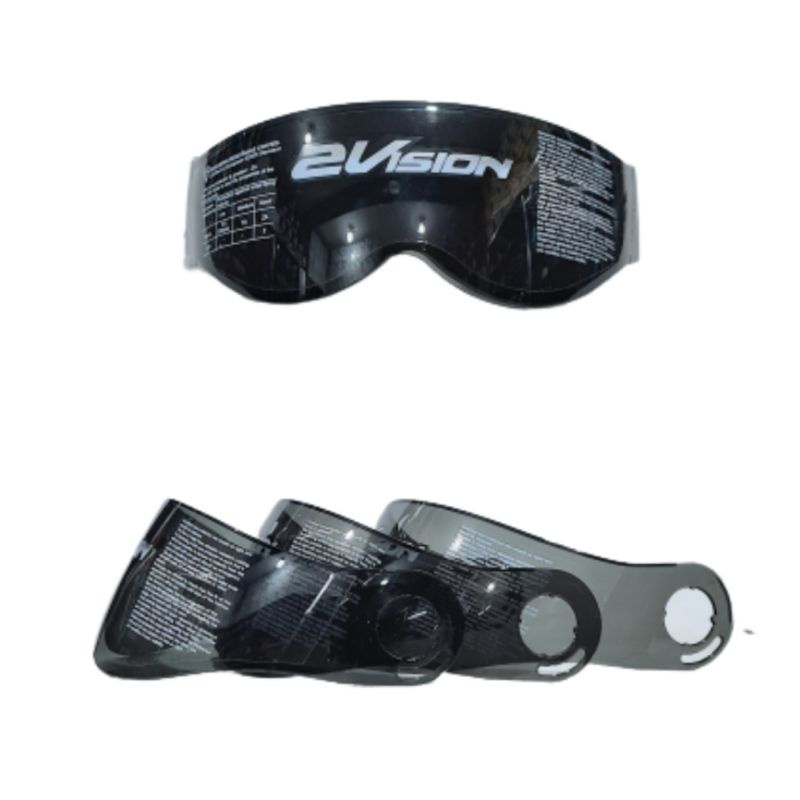 Kaca Visor Luar Helm KYT 2 Vision Original Kacamata