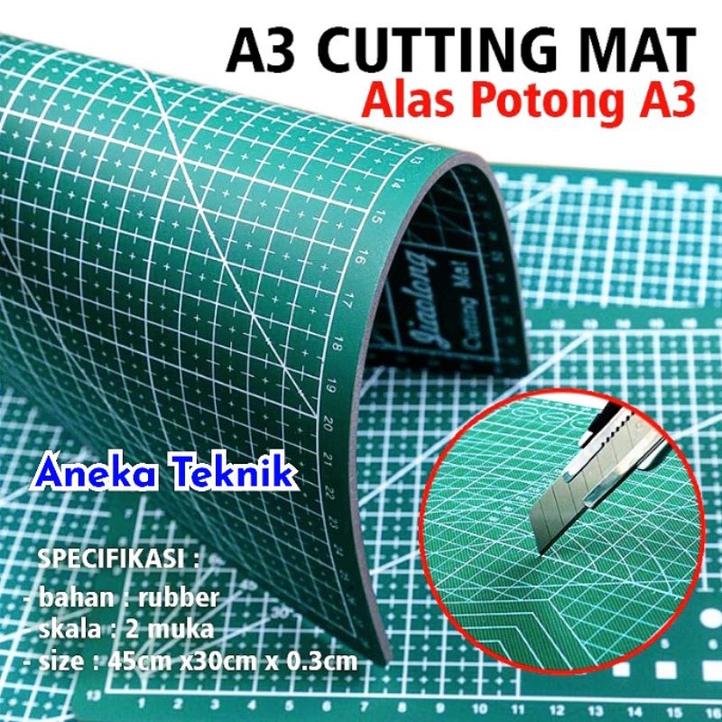 

Alas Potong Work Cutting Mat Pad / Alas Kerja Serbaguna