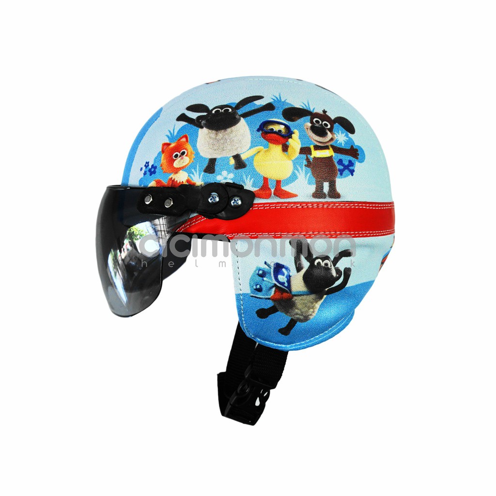 SUPER Helm Anak Retro Timmy Time