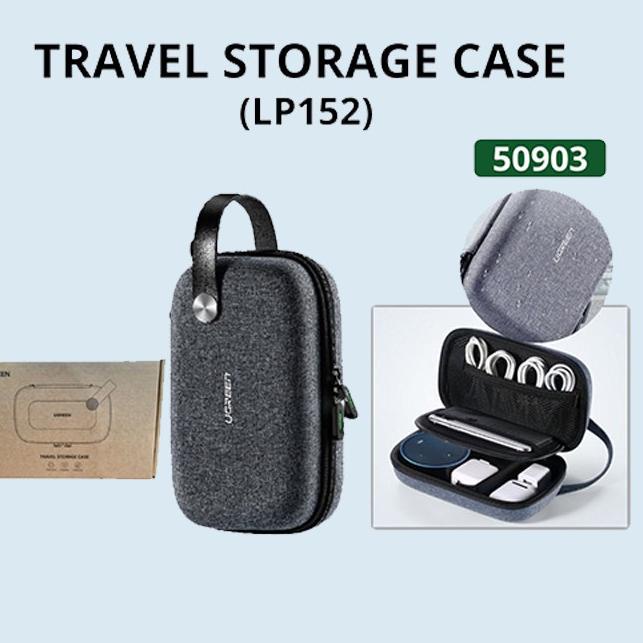 Pasti Diskon Ugreen Storage Bag Hard Case Tas Dompet Pouch Kabel Data Charger Hp Earphone Travel Kit 50903