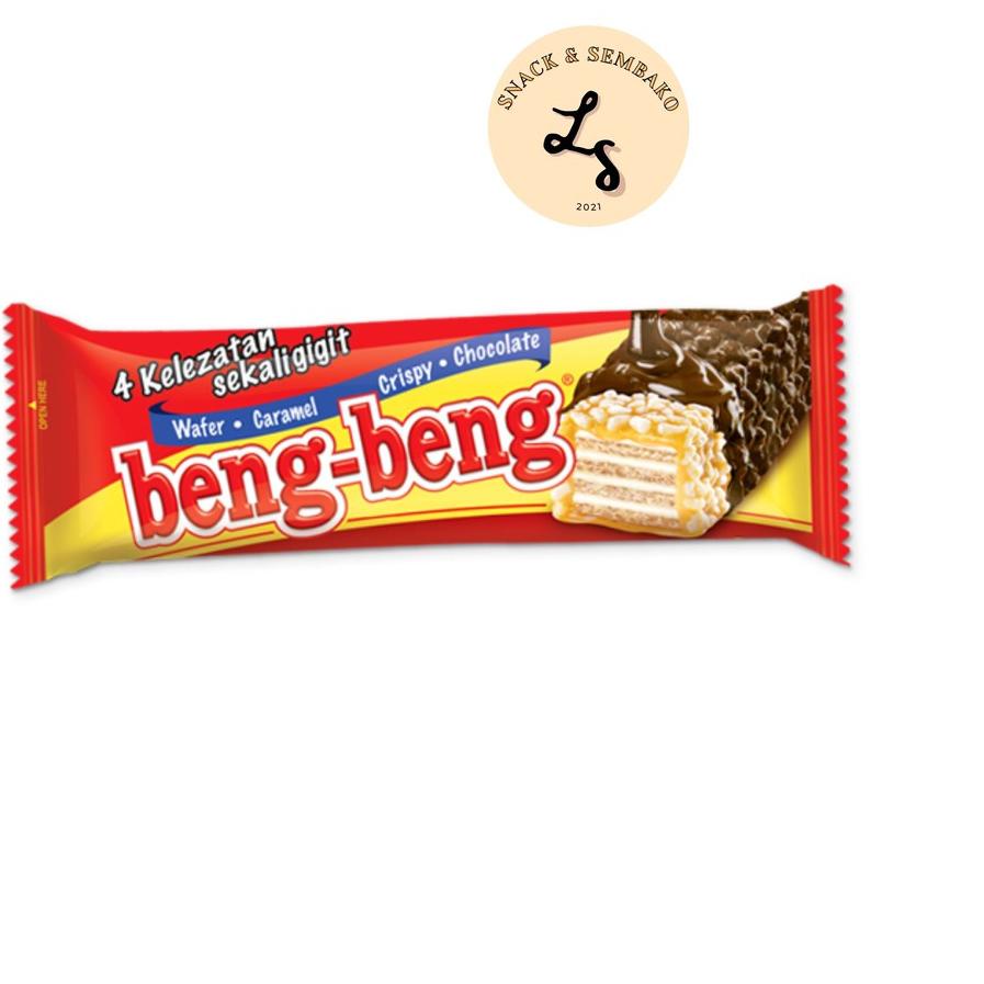 

BAYAR DITEMPAT✔️NEW Beng-Beng Wafer Caramel Crispy Chocolate 1 Box Isi 17 pcs @25gr|KD5