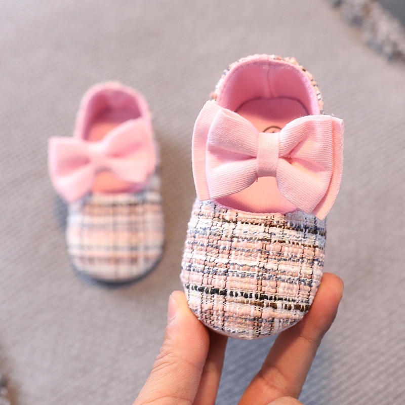 HappyOliver C673 KAYLEEN RIBBON Sepatu prewalker bayi dan anak perempuan newborn 0-18 bulan