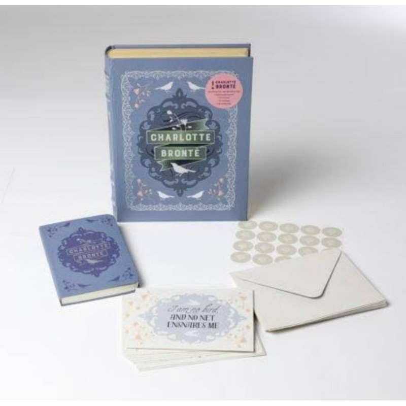 

Literary Stationery Set CHARLOTTE BRONTE DELUXE NOT CARD