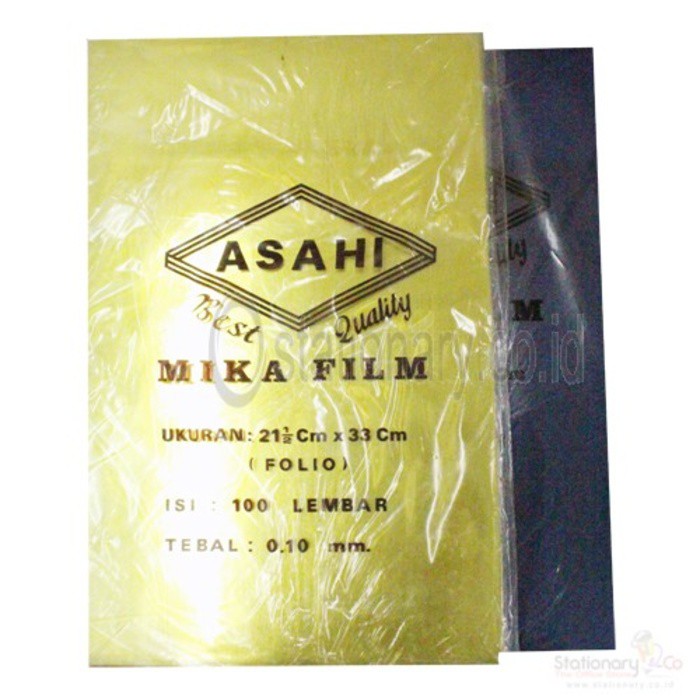 Plastik mika Folio Warna