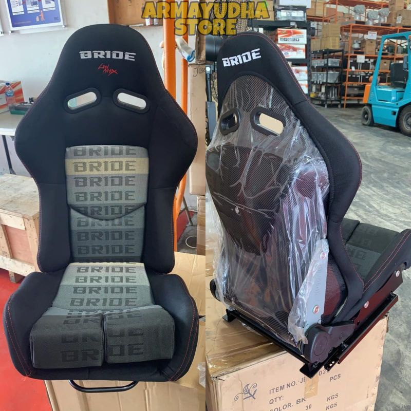 Jok Bride Lowmax Carbon Hitam Import