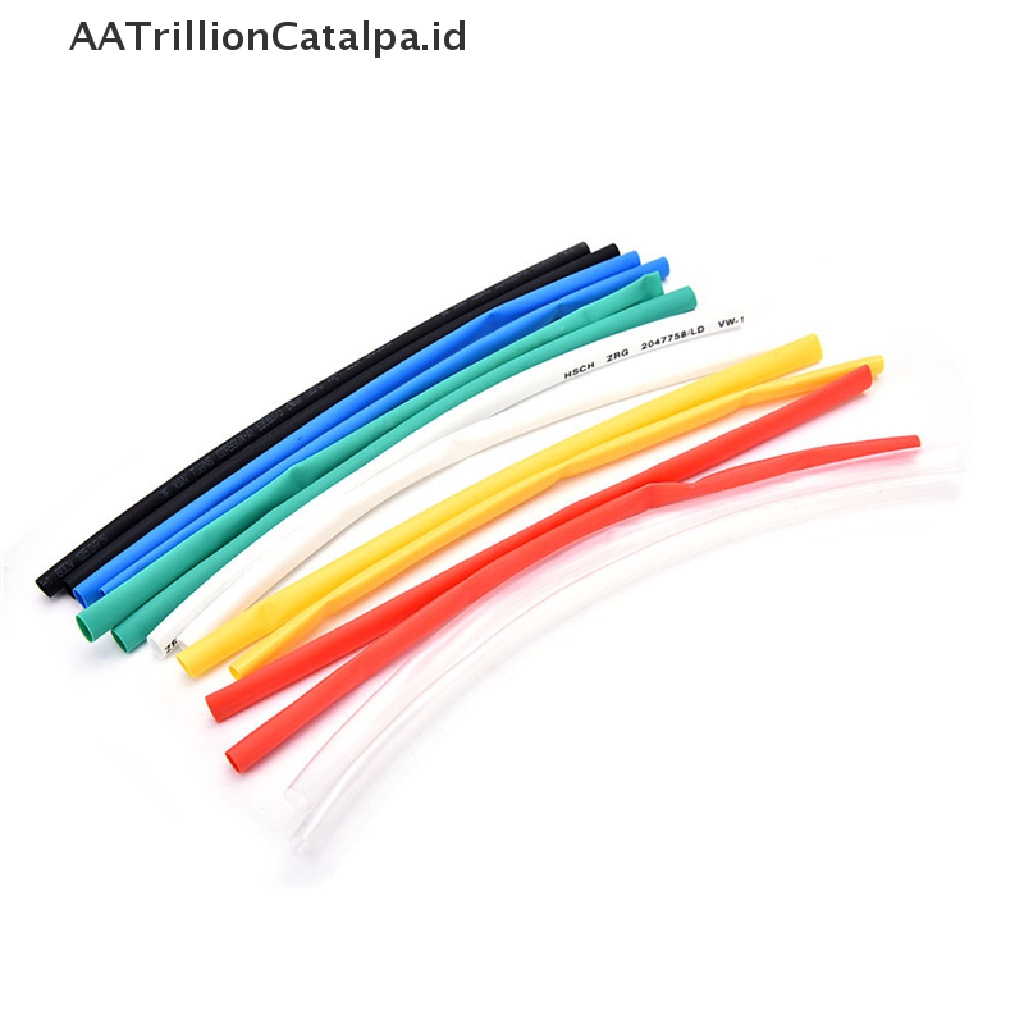 Aatrillioncatalpa 70pcs Isolasi Bakar Kabel 2: 1 8 Ukuran