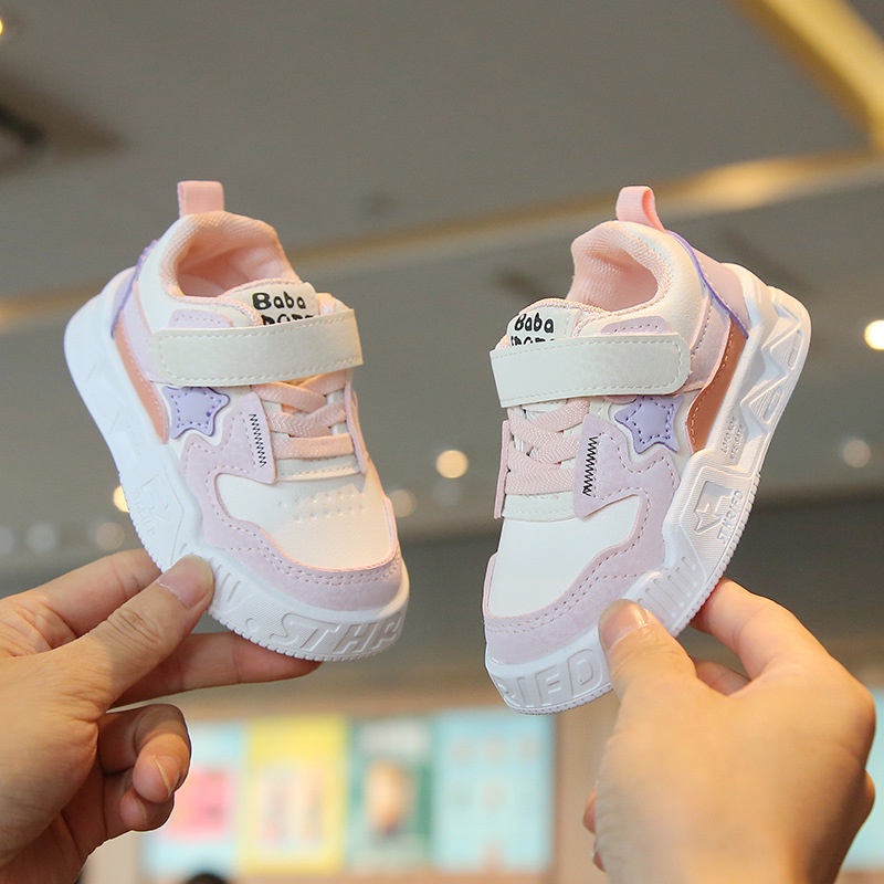 Sepatu Sneakers Anak  Model BaBa Sport  Variasi Bintang Terbaru 100% IMPORT